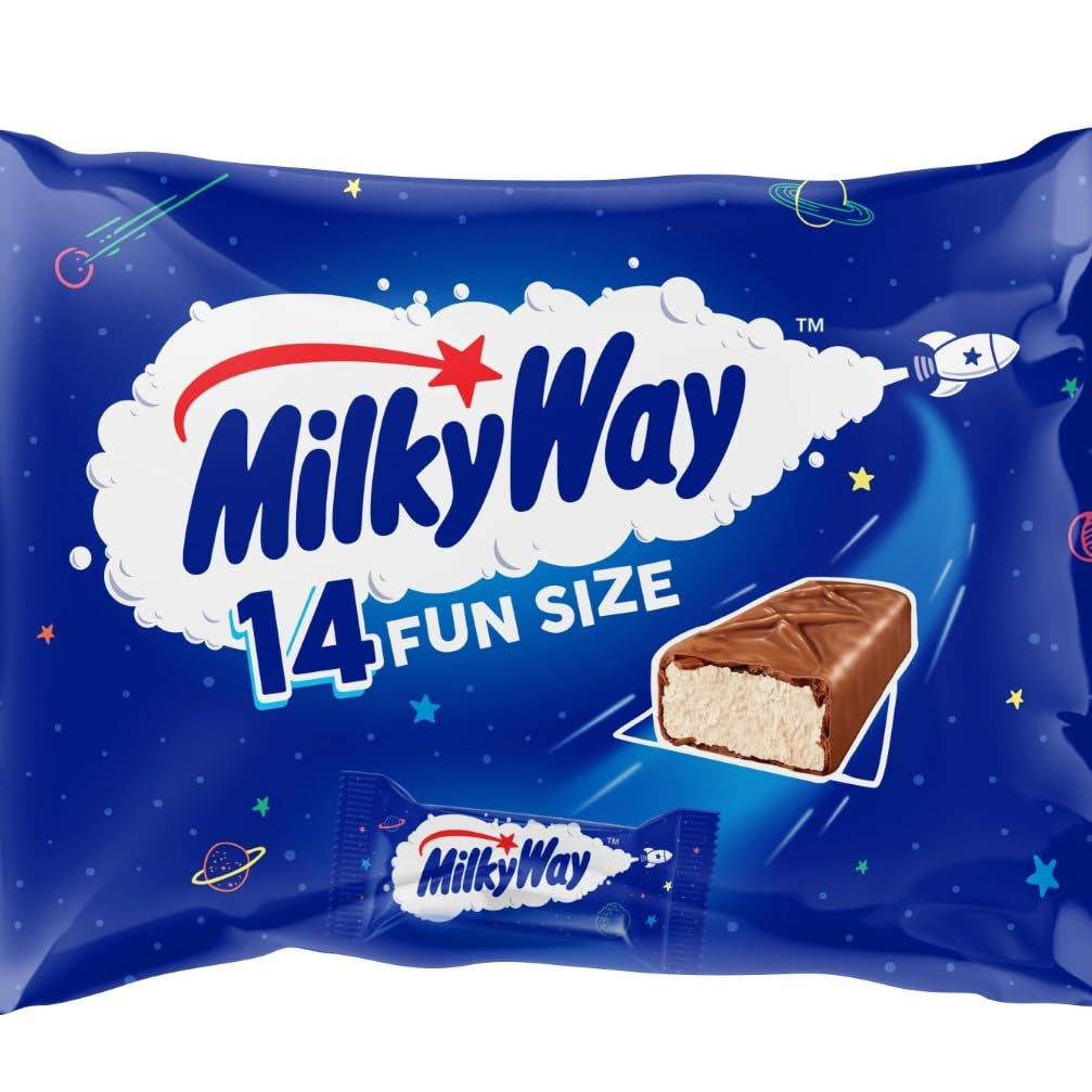 Mini Pack de Chocolate a Granel, Mini Barras de Chocolate con Crema de Turrón y Caramelo, 227g, Idea de Regalo de Chocolate, Pack de Chocolate Grande