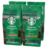 STARBUCKS Pike Place Roast, Mittlere Röstung, Ganze Kaffeebohnen 450g (paquete de 4)