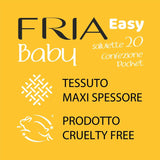 Toallitas húmedas Easy Baby con aloe vera y extracto de miel, hidratantes para la piel, dermatológicamente probadas, paquete de 20 toallitas
