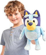 Peluche Bluey con efectos de sonido, peluche funcional, peluche interactivo, peluche parlante, peluche (33cm) Naty Shop Dolls