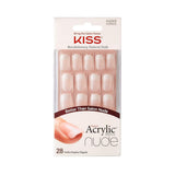 Kiss Nude Nails Cashmere & Nude Nails Uñas increíbles