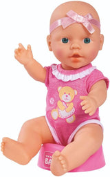 Simba 105030069 - Muñeco Recién Nacido, Muñeco Bebe y Bebe de Vinilo Completo con Certificado de Nacimiento y Accesorios, 4 Piezas, 30 cm, Muñeco Bebé, Edad 3+