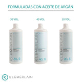 Crema para el cabello con oxígeno. Ultracrema oxidante para el cabello. Tinte permanente para el cabello. vegano. Tinte para el cabello - 1000 ml (20 vol., 6%) Tinte para el cabello Naty Shop
