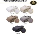Gözze - Suave manta de peluche Nube, imitación piel de oveja, 100% poliéster (microfibra), 150 X 200 Cm - Camel Edredones y edredones Naty Shop