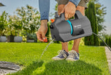 Gardena 4100 Set de Bomba de Jardín Silenciosa: Bomba de Riego Muy Silenciosa e Innovadora con Conexión de Aspiración de 3,5m y Manguera Clásica de 20m, Caudal 4100L/h, Motor 550W, Impermeable, Económica (9051-20)