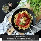 Ankerkraut Italienische Kräuter, mediterranes Universalgewürz für Pasta, Pizza und Salade, 25 g im Korkenglas
