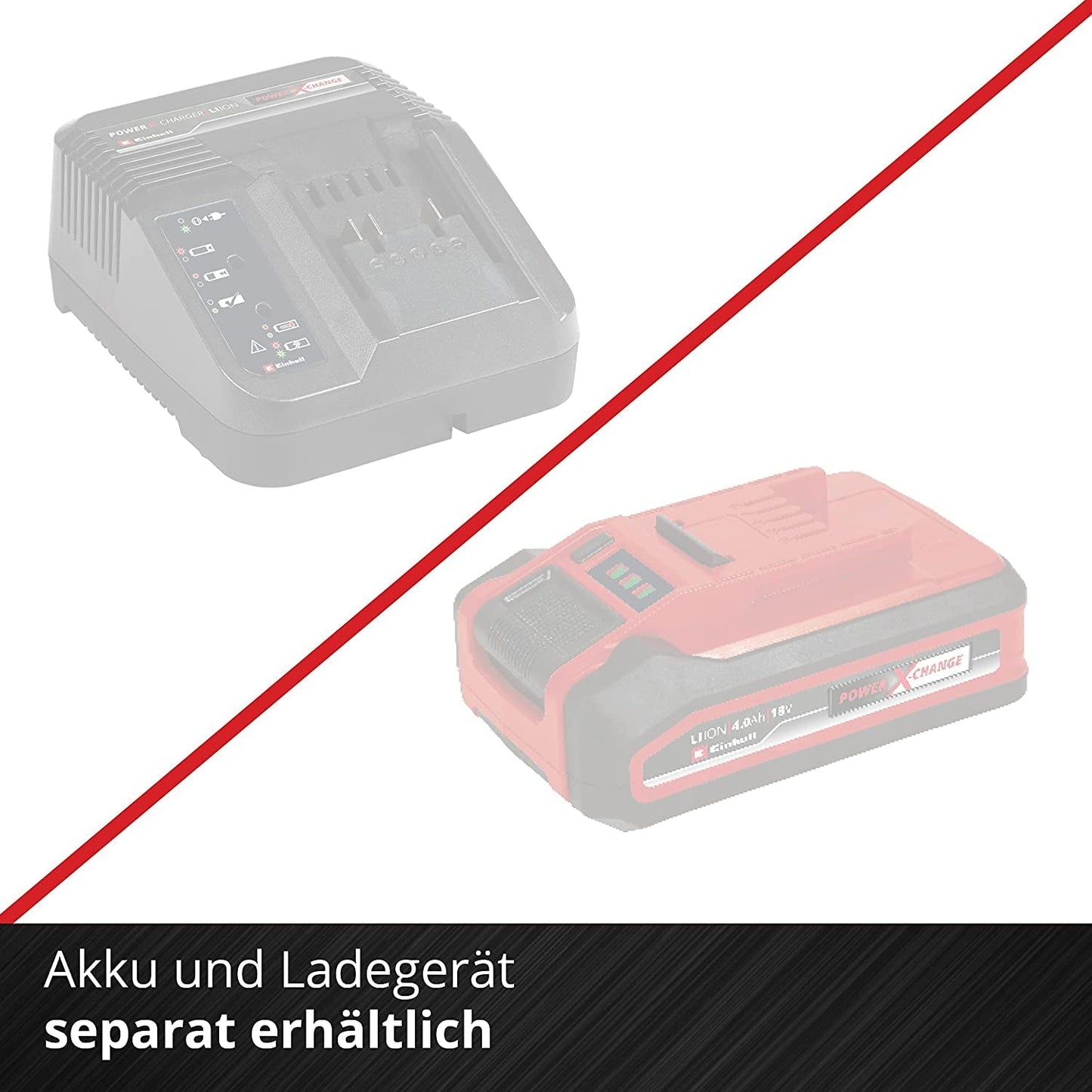 Cafetera espresso inalámbrica Einhell TE-CF 18 Li-Solo Power X-Change (18 V, depósito de agua de 240 ml, para café filtrado y cápsulas de café, asa de transporte, incl. taza de café con tapa, sin batería)