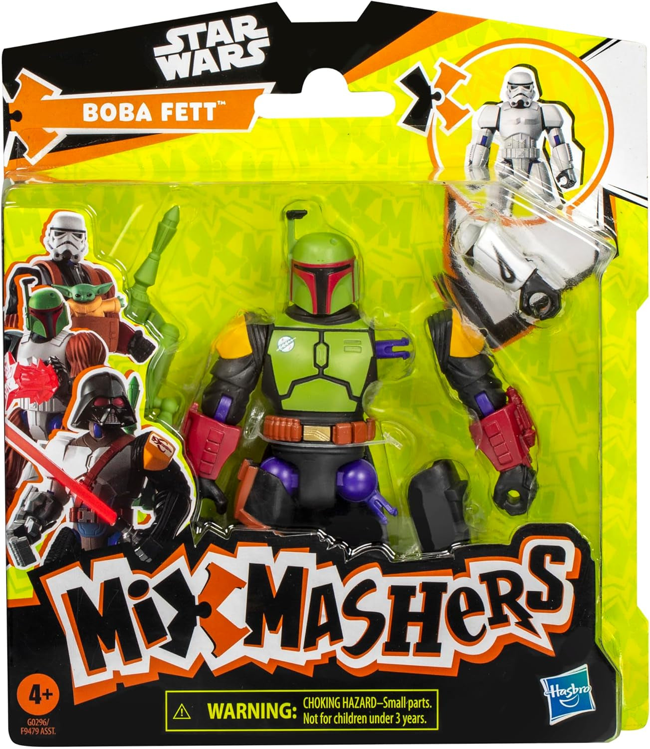 Figuras de acción y accesorios personalizables Mixmashers Boba Fett de Star Wars Figuras de acción Naty Shop