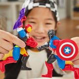 Mixmashers Marvel Capitán América Vengadores Mix-And-Match Figuras de acción y accesorios Figuras de acción Naty Shop