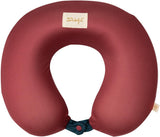 Mr. Wonderful - Almohada de Viaje - Granate - Almohada de Viaje para el Cuello - Fabricada en Poliéster Almohadas de Viaje Naty Shop