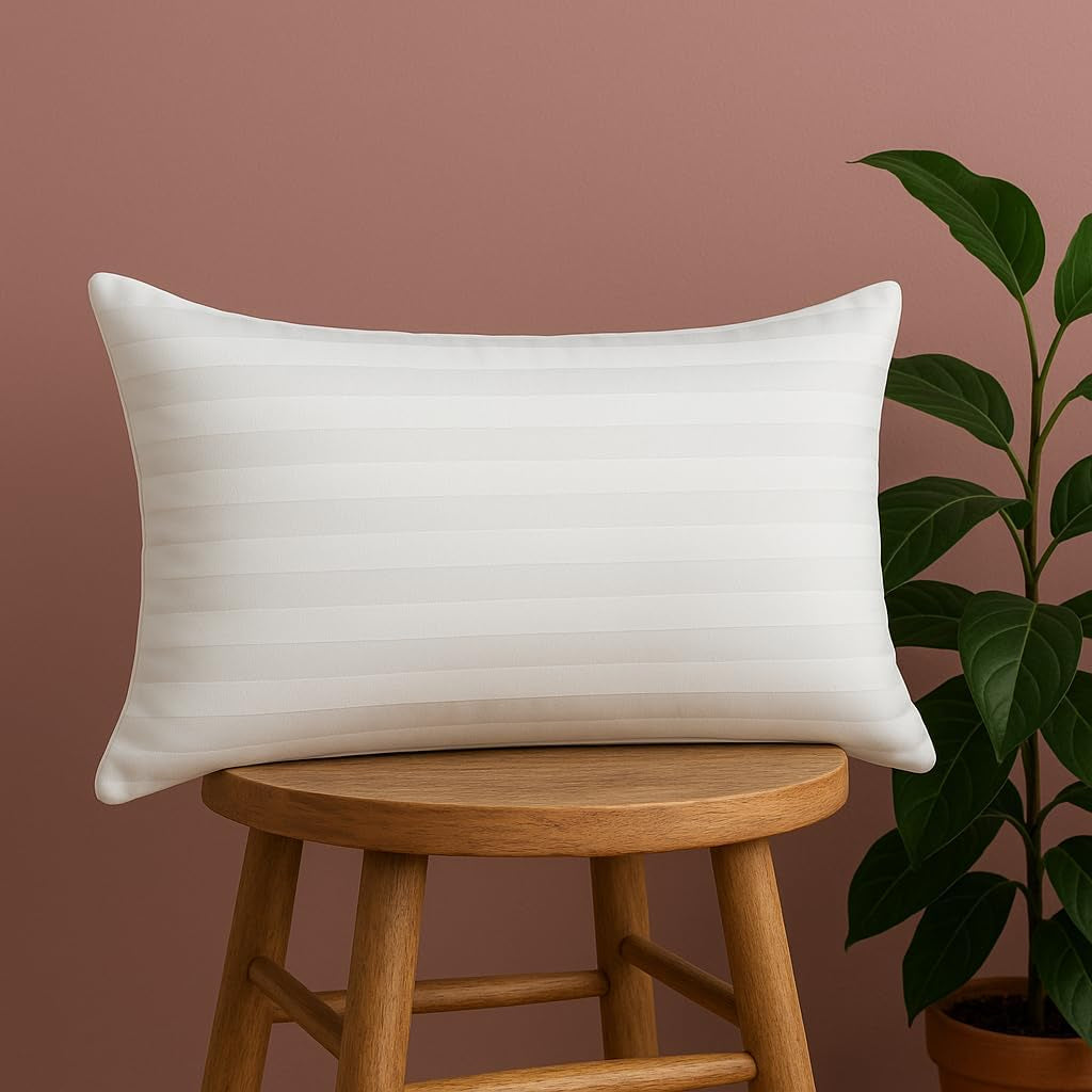 Cojín decorativo para el hogar, hipoalergénico, soporte lumbar para el hogar, sofá al aire libre, lavable a máquina, 12.0 x 20.0 in