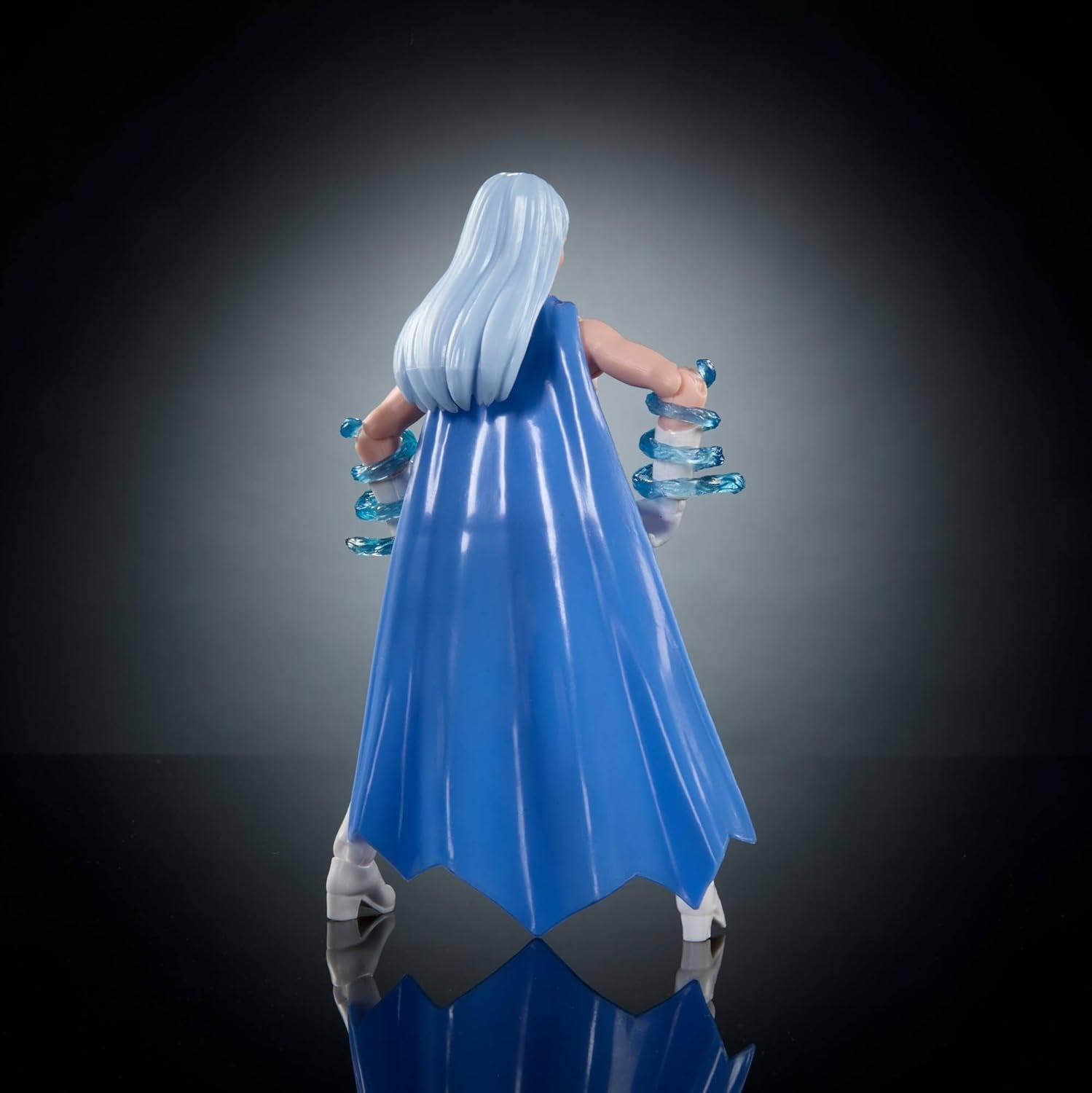 Figura de acción Masters of the Universe Origins Colección de dibujos animados Frosta, de unos 14 cm de altura, de la serie de televisión de los años 80, princesa del poder con fuerza de hielo, diseño detallado y capa, JBM87 Figuras de acción Naty Shop