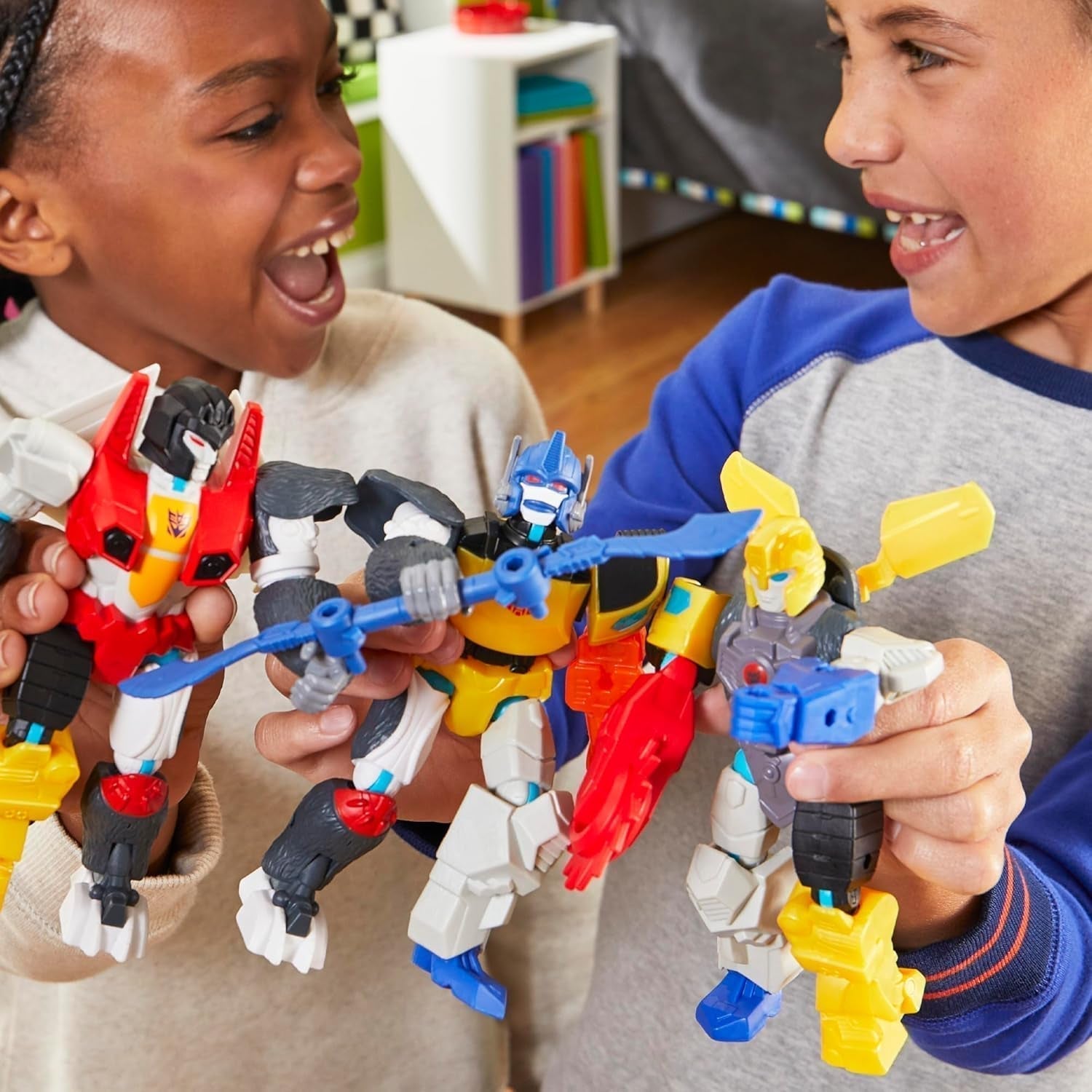 Transformers Mixmashers Optimus Prime Figuras de acción y accesorios de lujo personalizables Figuras de acción Naty Shop