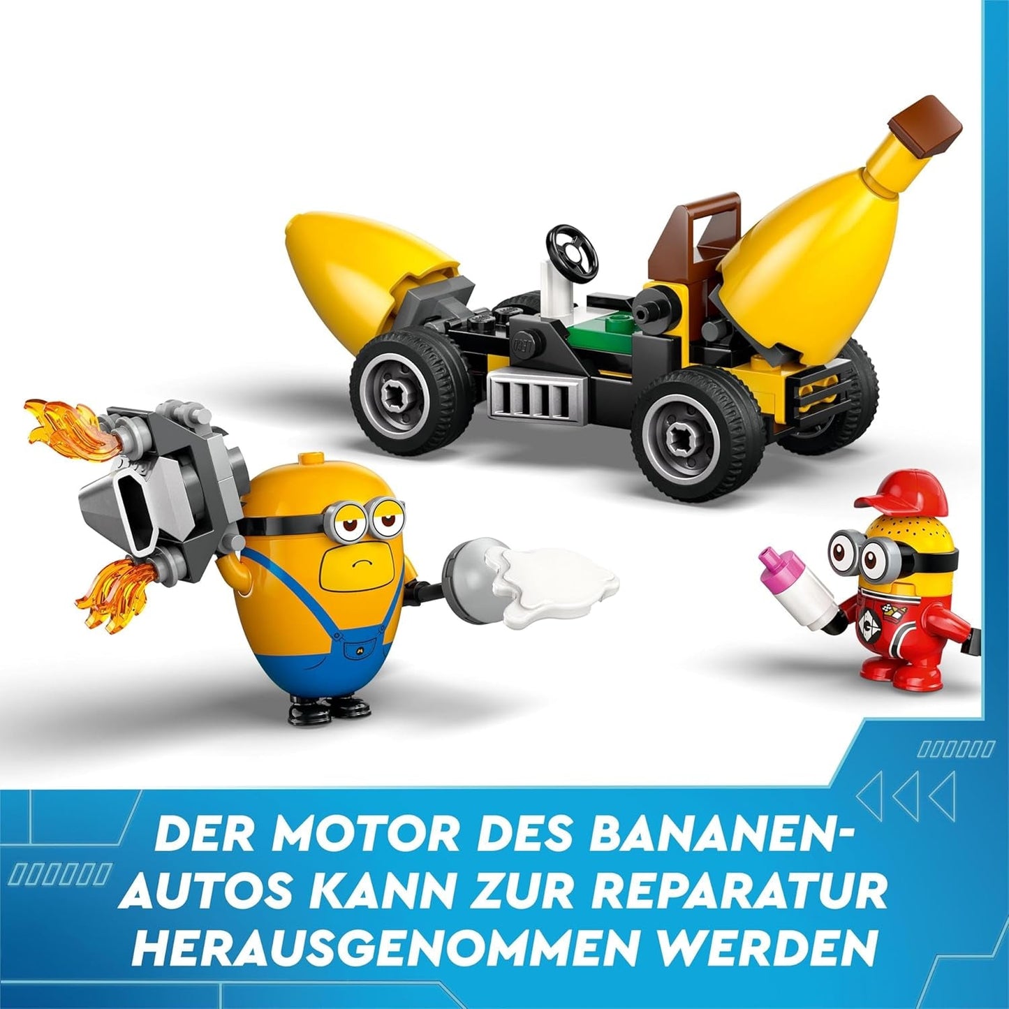 LEGO I - Simplemente Incorregible 4 Minions y la Máquina de Plátanos Set de juego para I - Minions de juguete simplemente incorregibles 4 Regalo creativo para niños y niñas de 6 años 75580 Juegos de construcción Beuche den LEGO-Store