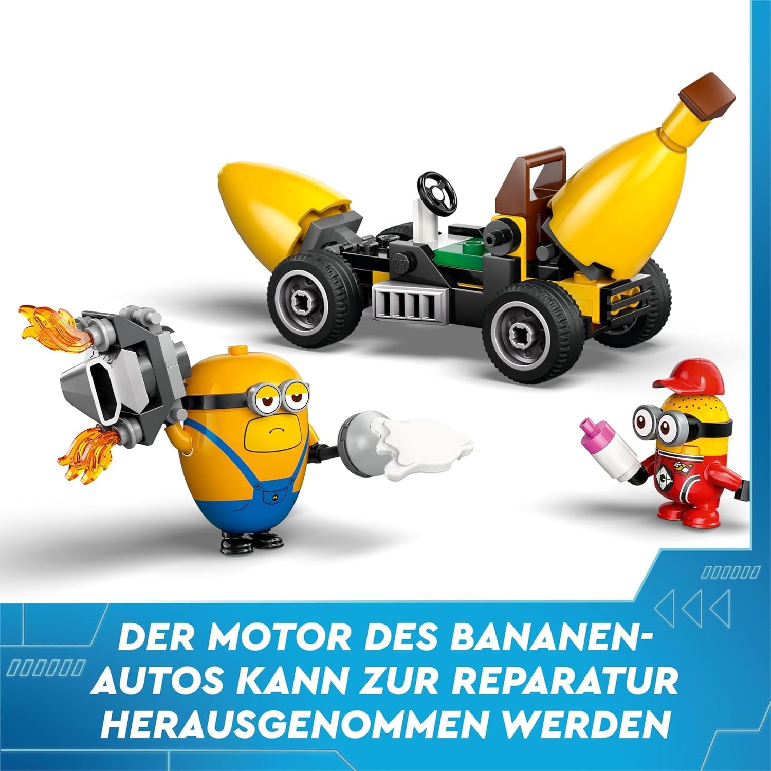 LEGO I - Simplemente Incorregible 4 Minions y la Máquina de Plátanos Set de juego para I - Minions de juguete simplemente incorregibles 4 Regalo creativo para niños y niñas de 6 años 75580 Juegos de construcción Beuche den LEGO-Store