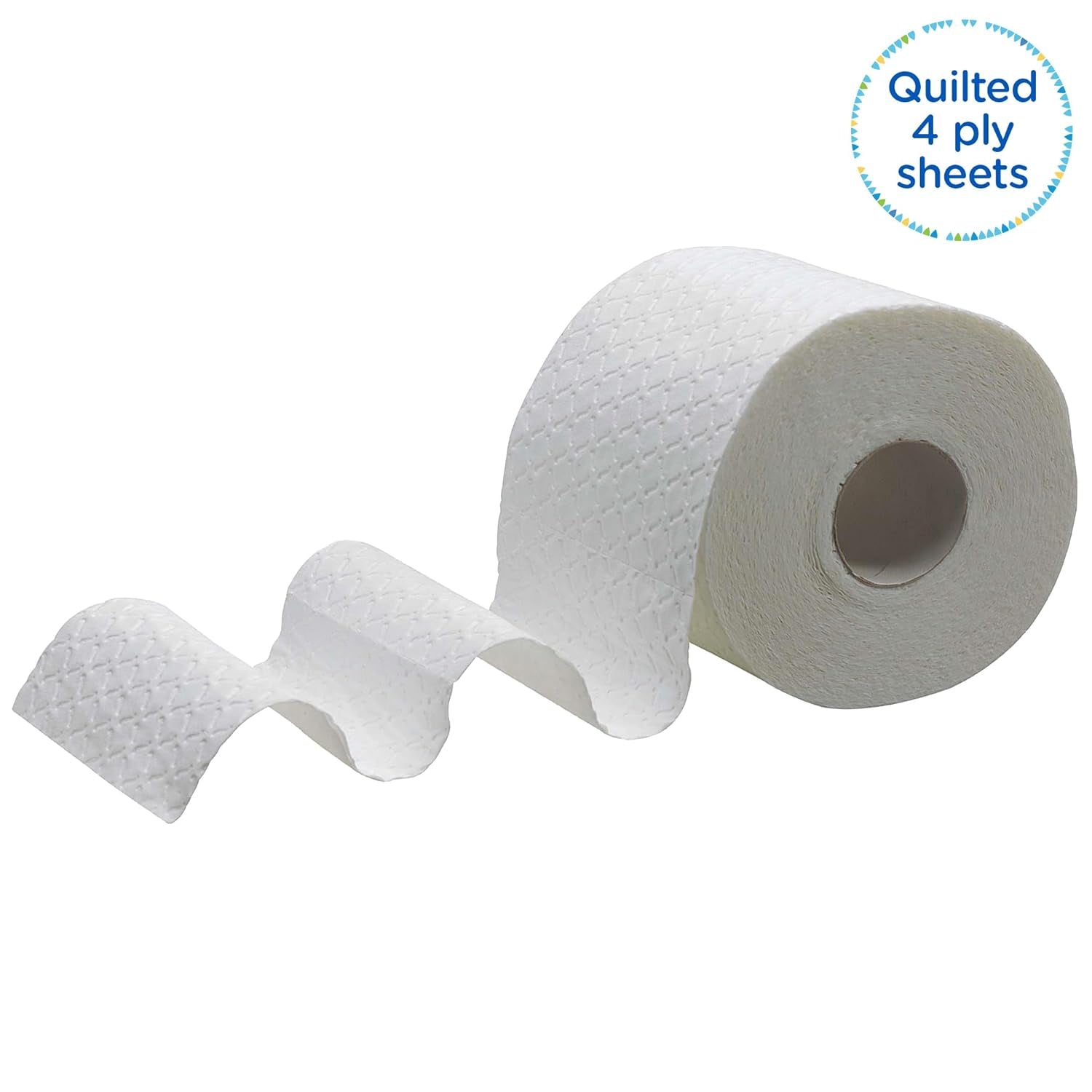 Rollos de papel higiénico Kleenex Premium 8484, papel higiénico 24 rollos x 160 hojas infladas, papel higiénico de 4 capas, 100% fibra pura, alta calidad, resistente al desgarro y suave (paquete de 2)
