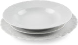 Excelsa Geschirr 18Er Set Weiß Naty Tienda