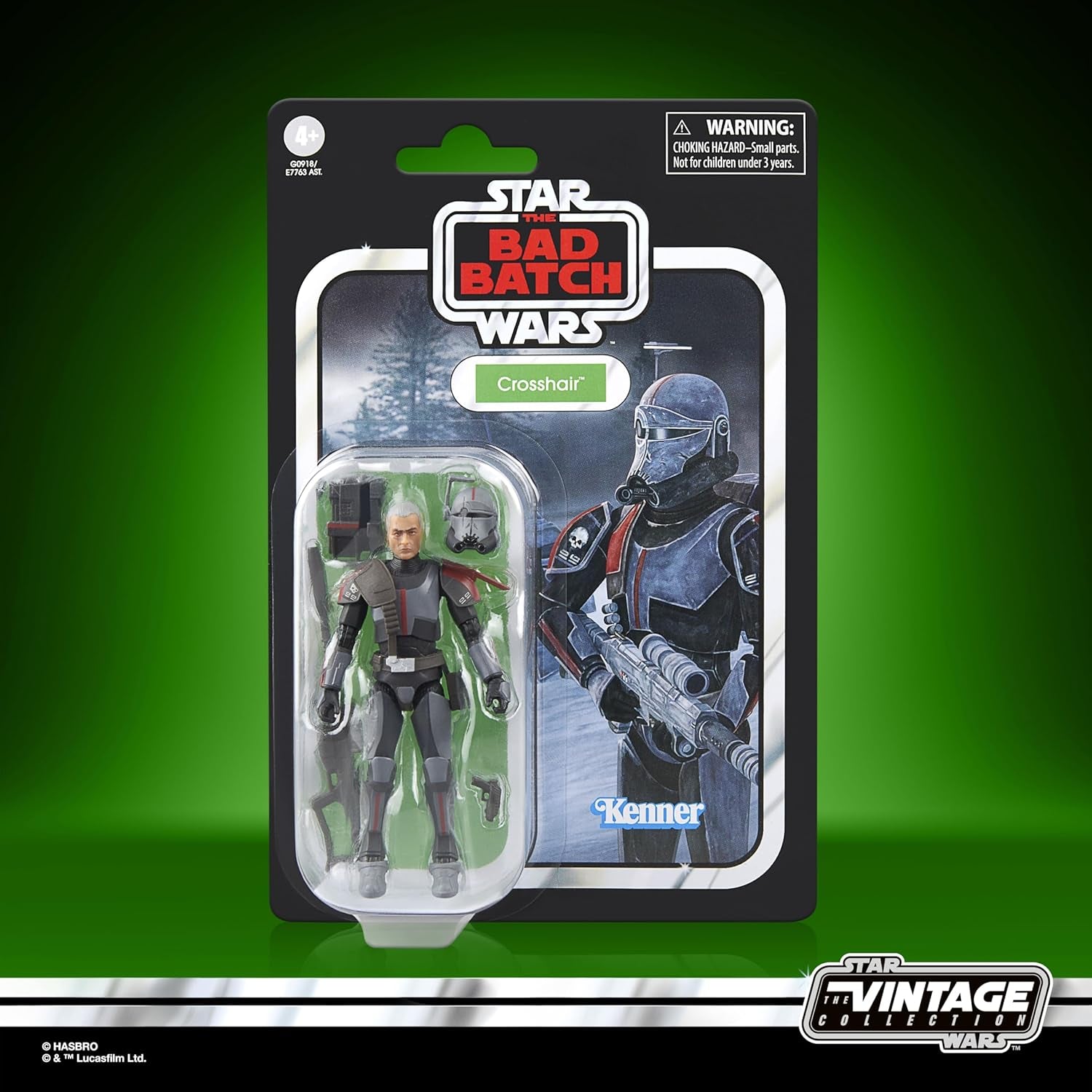 Star Wars Vintage Crosshair Collection, Figura de acción Star Wars: Bad Batch para coleccionar (9,5 Cm) Figuras de acción Naty Shop
