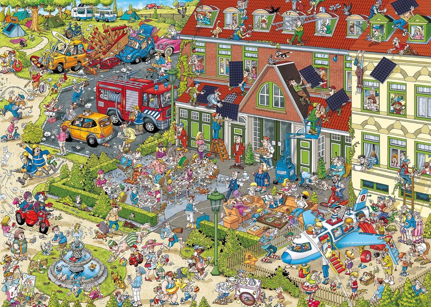 Ravensburger Puzzle 12000723 - El Hotel - Puzzle de 1000 piezas para adultos y niños a partir de 14 años, Puzzle Naty Shop Nuevo Diseño