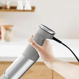 Tefal Quickchef+ 3 en 1 XL Stabmixer/Zerkleinerer/Schneebesen, 1000 W, Intuitive Geschwindigkeitsregelung, Turbo-Taste, Powelix-Messer-Technologie, Edelstahl, Grau, HB67MB30 Cocina Naty Shop