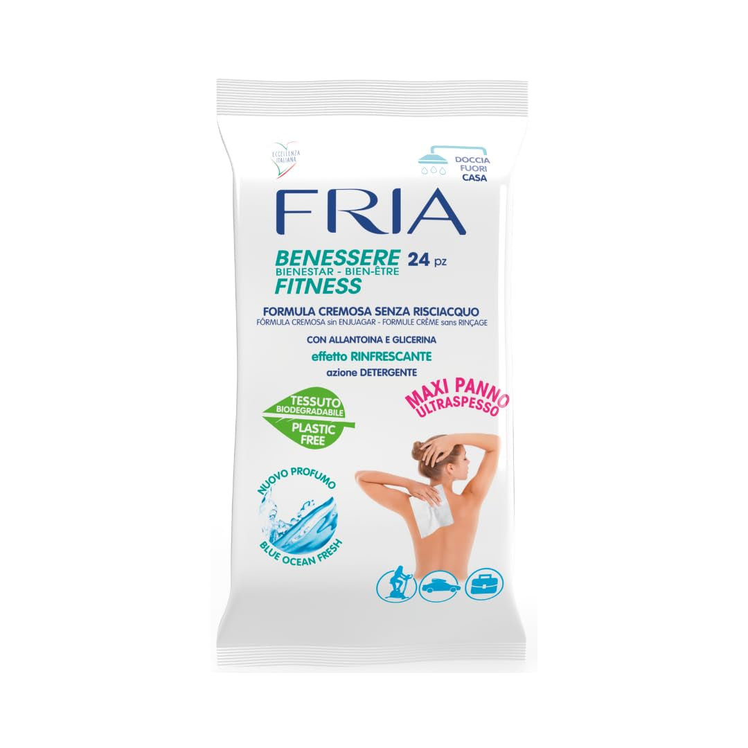 Toallitas para el bienestar del cuerpo 24 piezas