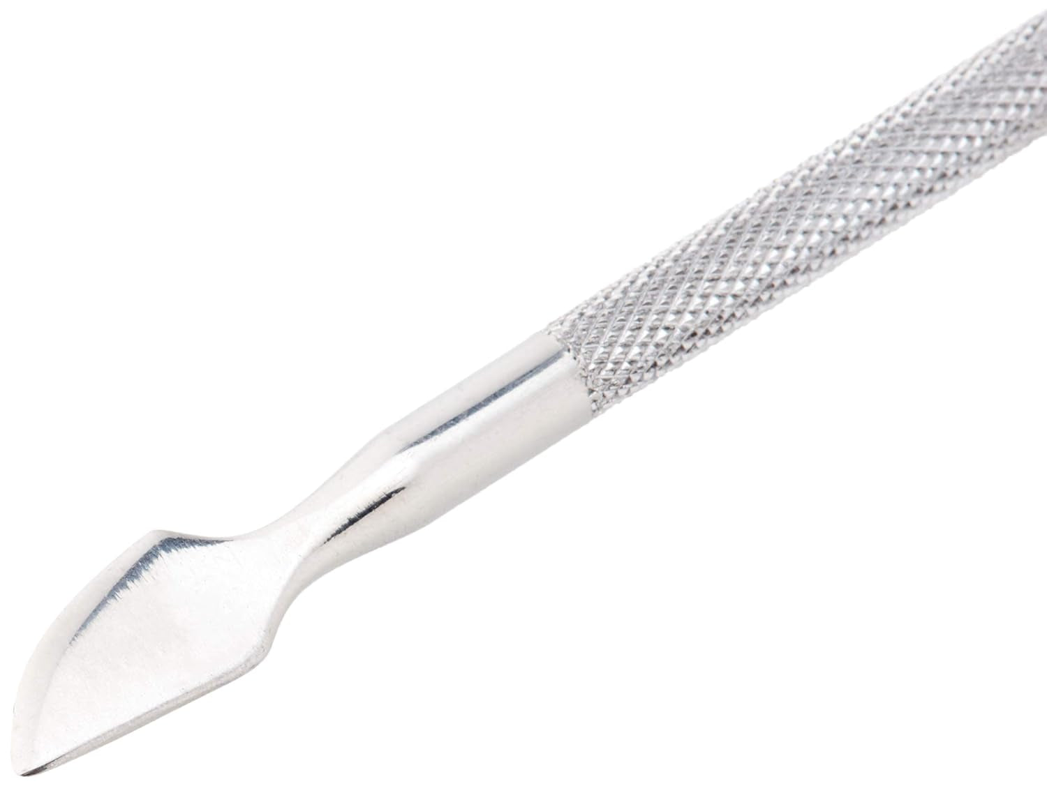 Empujador de cutículas y limpiador de uñas, herramienta profesional de manicura/pedicura, acero inoxidable de doble cabeza, perfecto para cutículas demasiado crecidas, limpia debajo/alrededor de las uñas, elimina el esmalte de uñas