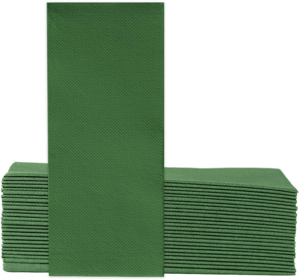 Soft Point 50 pañuelos desechables de alta calidad con pliegue 1/8, 32 x 38 cm, color champán