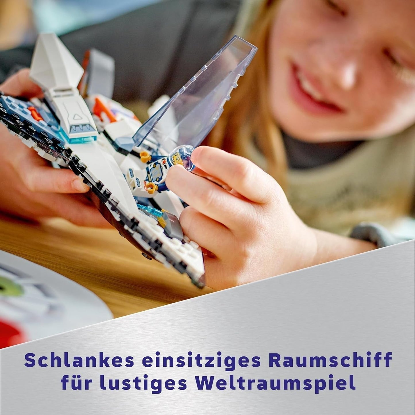 LEGO City Spaceship, juguete espacial del transbordador espacial para que los niños construyan, niños y niñas a partir de 6 años, set con figura de astronauta 60430 Juegos de construcción Besuche den LEGO-Store