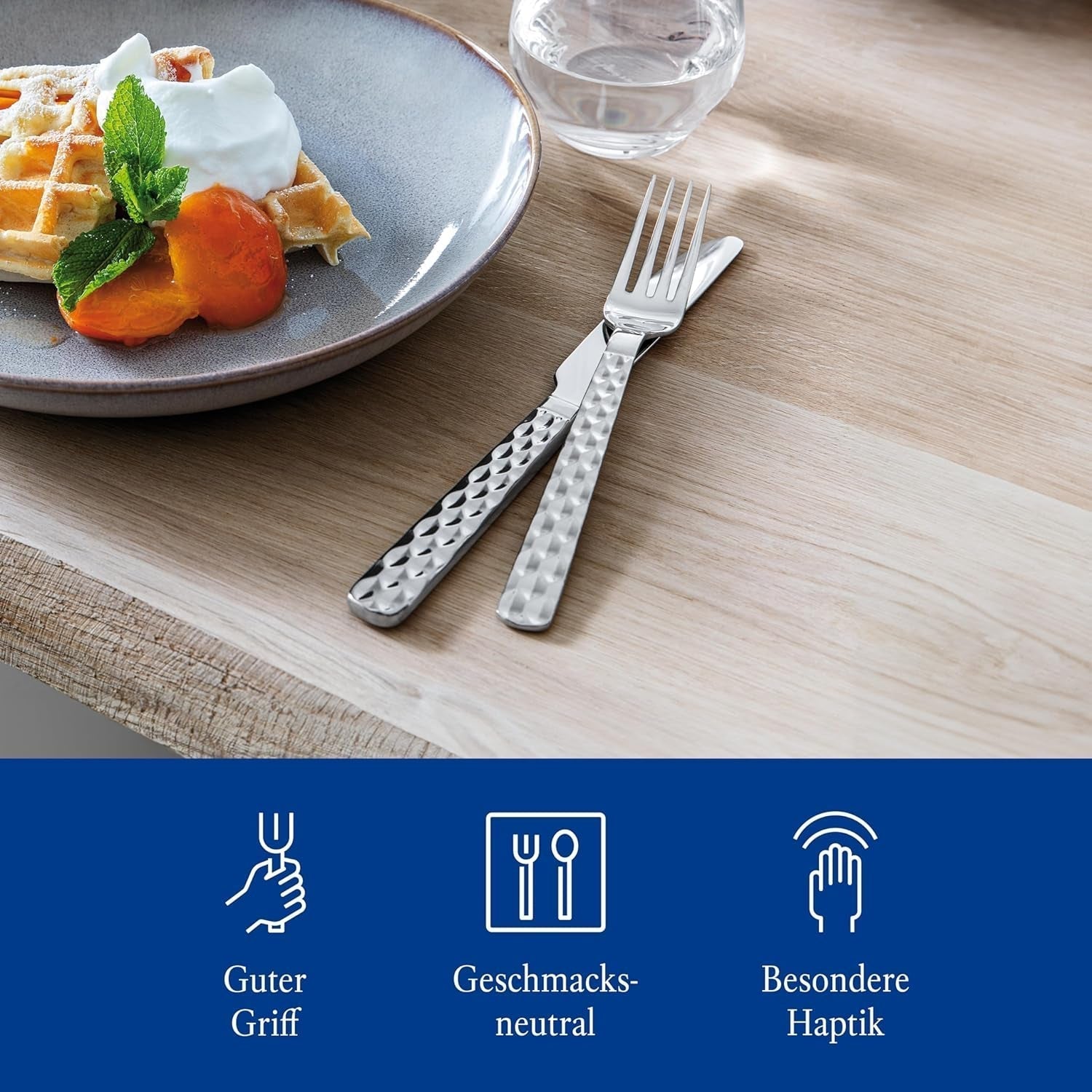 Villeroy & Boch - Cubertería Boston 30 piezas, 6 personas Cocina Naty Shop
