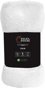 Soleil D'Ocre, manta de franela, 220 X 240 Cm, Calin, marrón Edredones y edredones Naty Shop Blanco 220 X 240 Cm