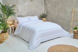 Bleu Câlin COUETTE MICROFIBRA KMF 45S, 240X260Cm, Poliester, Edredón, Manta, Blanco, Edredones y edredones de invierno Naty Shop 200 X 200 Cm