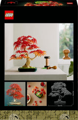 LEGO Botanicals Arce rojo japonés - Árbol bonsái - Kit de plantas artificiales con hojas rojas y naranjas, más cuenco - Decoración del hogar - Idea de regalo para adultos - 10348 Juegos de construcción Besuche den LEGO-Store