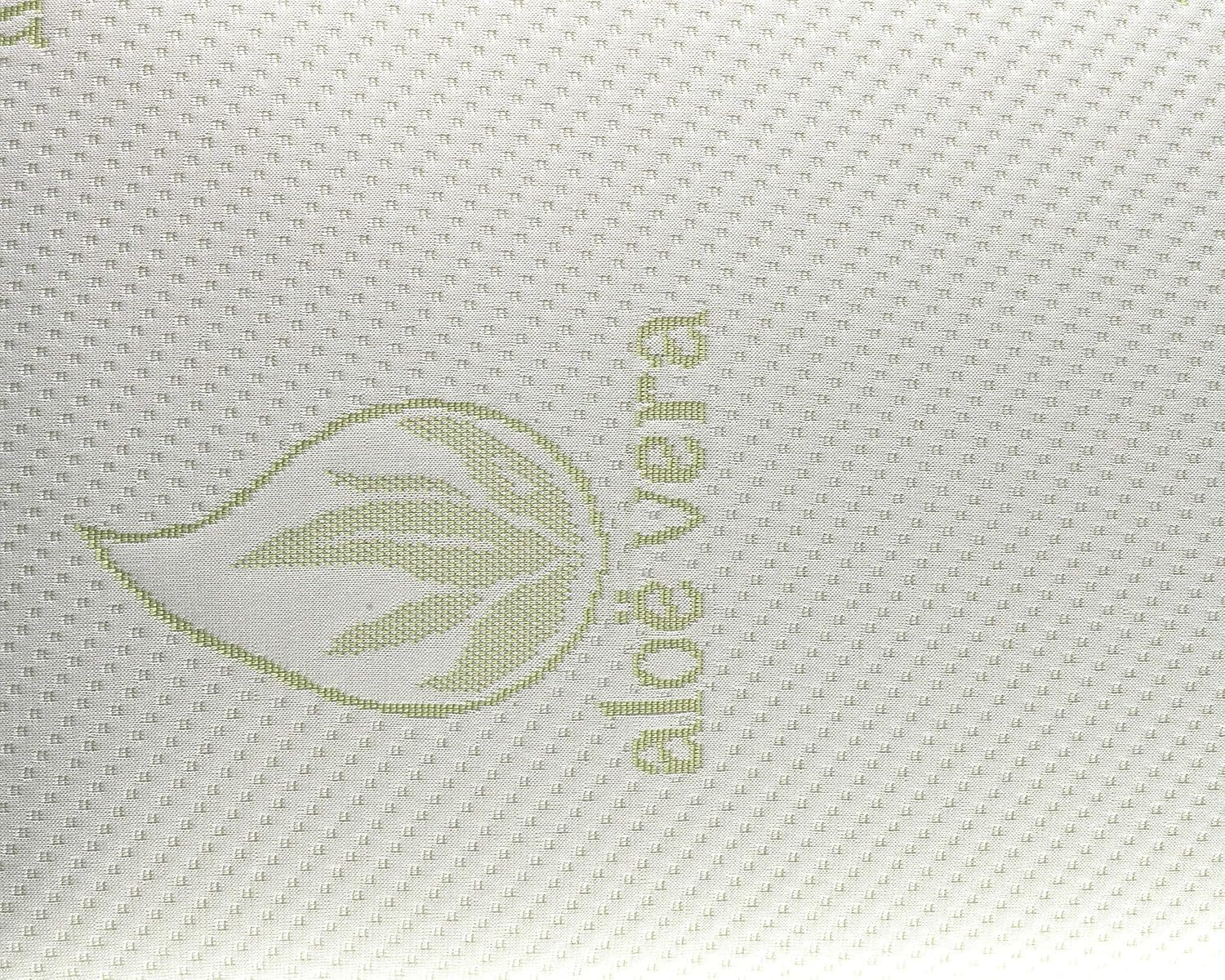 Todocama Almohada todolit viscoelástica aloe vera plus, verde, 2 piezas, 75 cm Naty Shop almohadas estándar