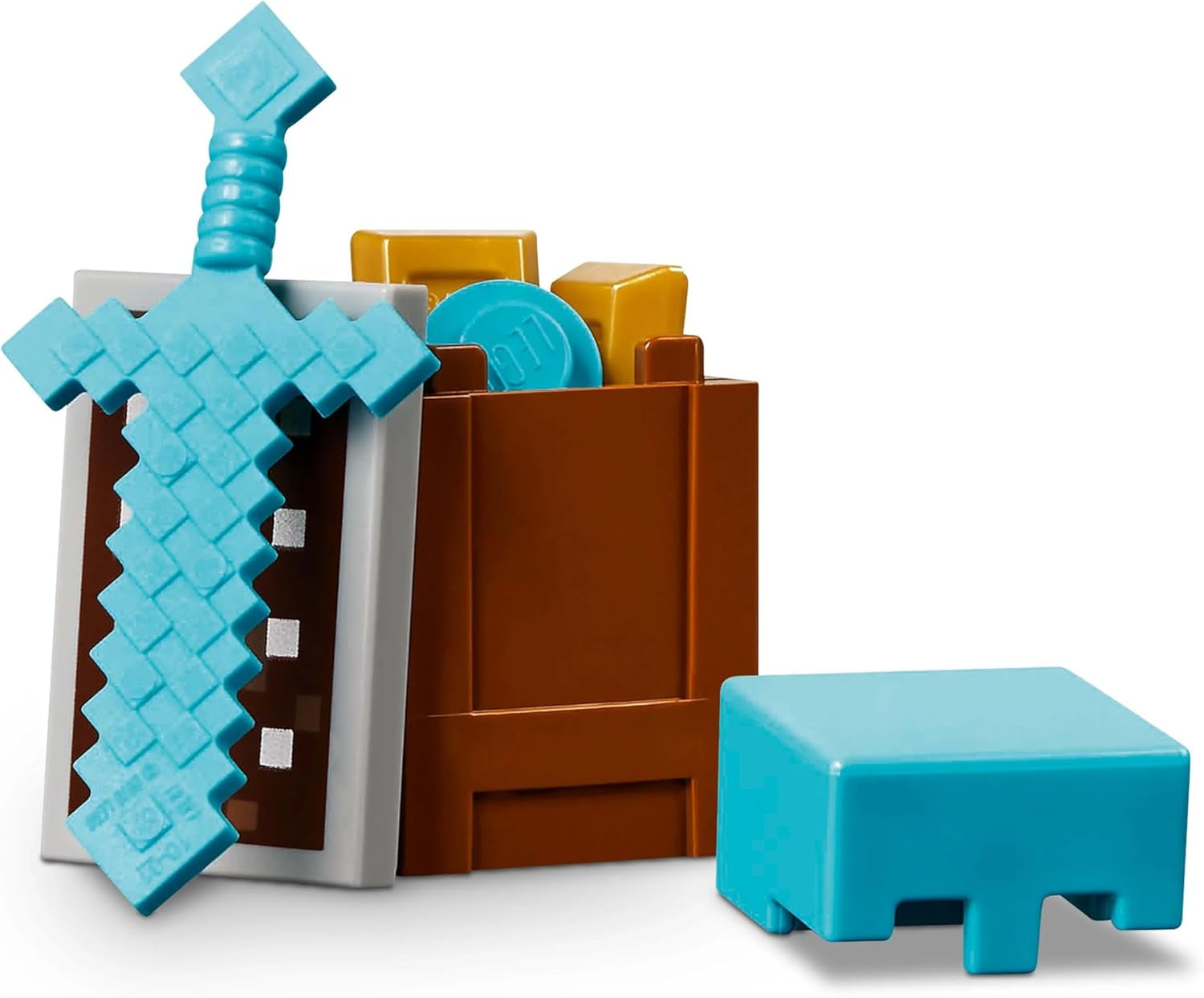 LEGO Minecraft The Illager Desert Patrol Videojuego para niños, mini juguete de puesto avanzado y tres minifiguras que incluyen saqueador, sirviente y caballero cactus 21267 Juegos de construcción Besuche den LEGO-Store