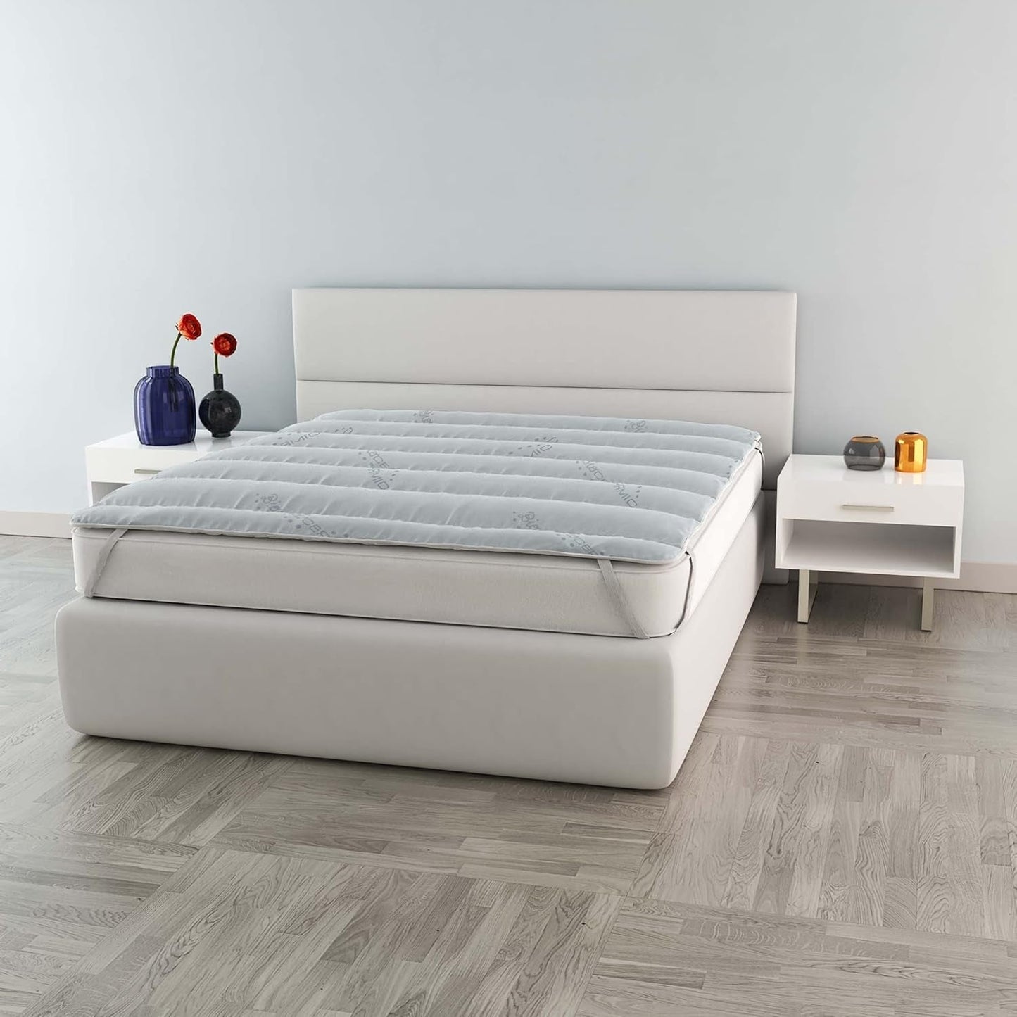 MB Home Italia, Topper, Termocontrol, Doble 160X195 Cm Edredones y edredones Naty Shop Doble 160X195 Cm Biocerámica
