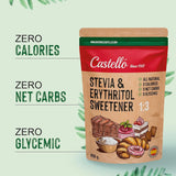 Stevia + Eritritol Edulcorante 1:3, 1G = 3G Azúcar, 850 gramos Edulcorantes Naty Shop