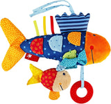 SIGIKID 40104 Pez activo Baby Activity PlayQ Juguete para niños niñas y niños recomendado a partir de 3 meses multicolor Baby Toys Naty Shop
