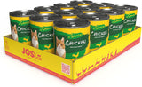 JosiCat Pollo en Salsa (12 x 415 g) | Adulto | Comida húmeda premium para gatos adultos | Pollo en salsa | Vitamina D3 y E | Desarrollado por JOSERA | Comida húmeda para gatos | Alimentación completa | Paquete de 12