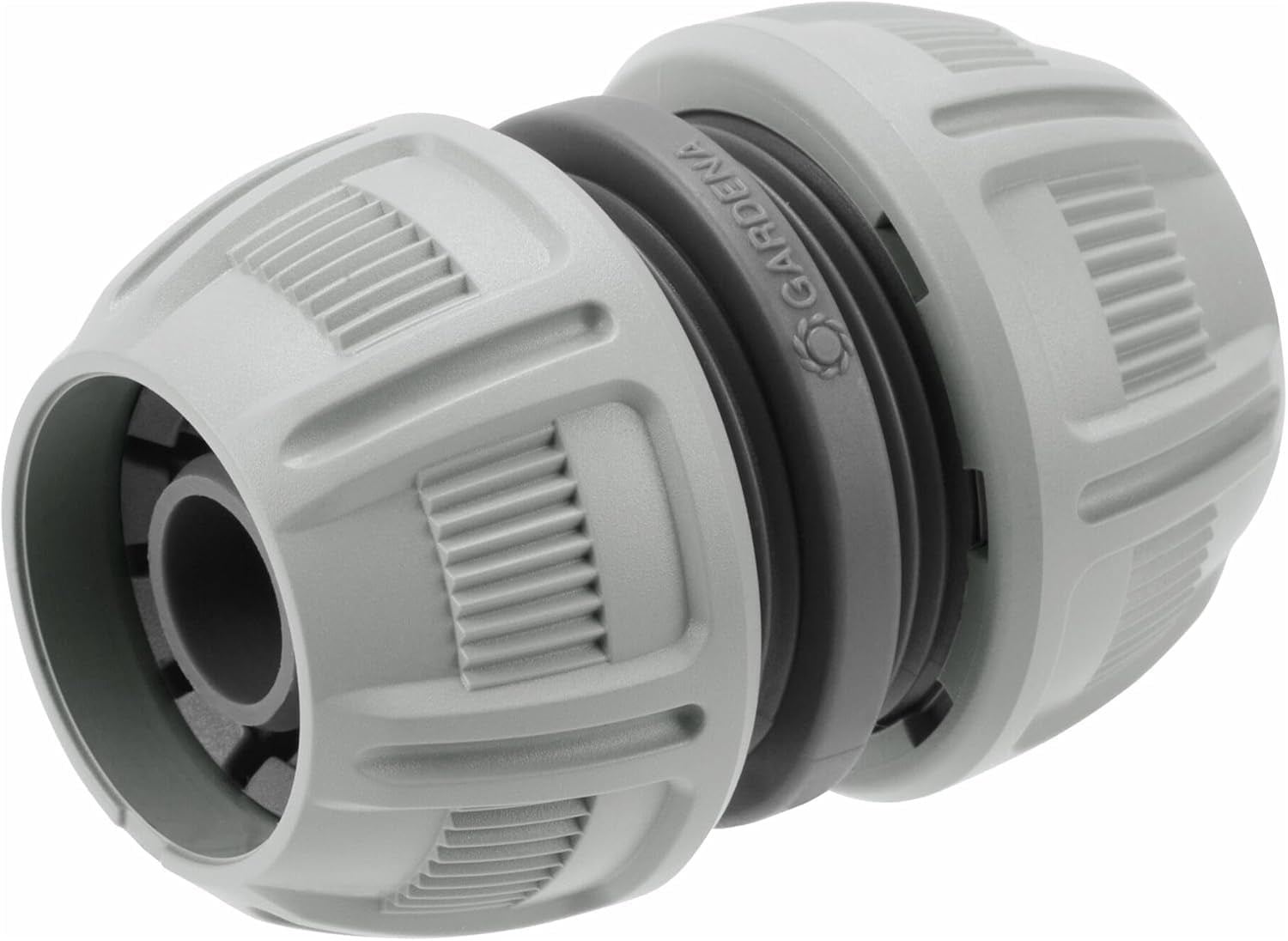 Reparador Gardena de 13 mm (1/2 pulgada) y 15 mm (5/8 pulgada): reparación rápida y sencilla de mangueras sin herramientas, Power Grip, alta fuerza de sujeción, en caja (18232-20)