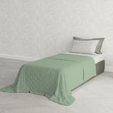 Elegante colcha de verano, acolchada, verde, 170 X 250 cm Edredones y edredones Naty Shop