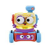 Fisher-Price Robot de Aprendizaje 4 en 1 Linus para Bebés y Niños Pequeños, Juguete a Partir de 6 Meses - Habla Alemán, HCK39 Juguetes para Bebés Naty Shop Alemán