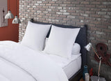 Almohada antiácaros y chinches 60 x 60 cm Almohada multiprotección de confort medio Suave y protectora Lavable a máquina a 40 °C Naty Shop Almohadas estándar Título predeterminado