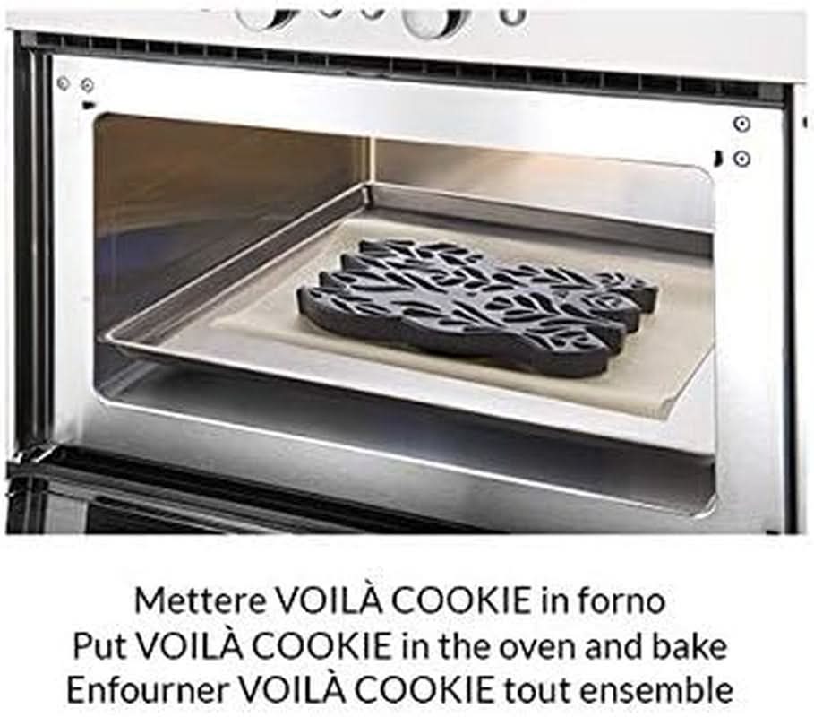 Silikomart, Voila Hojas De Galleta, 240mm X 150mm, Altura 20mm Cocina Naty Shop