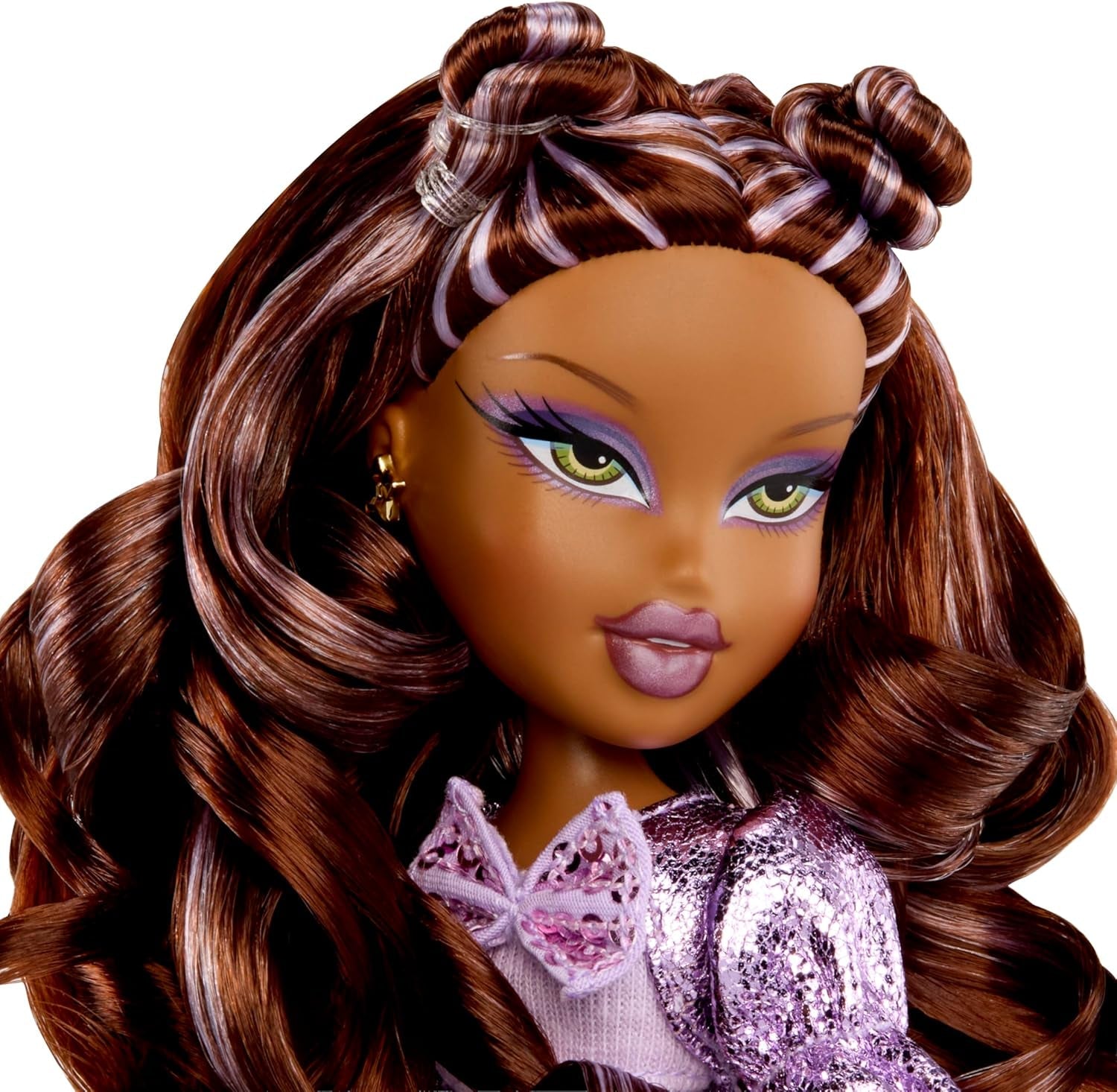 BRATZ Pop Starz Sasha – Muñeca de moda con llavero, atuendo y accesorios musicales coleccionables