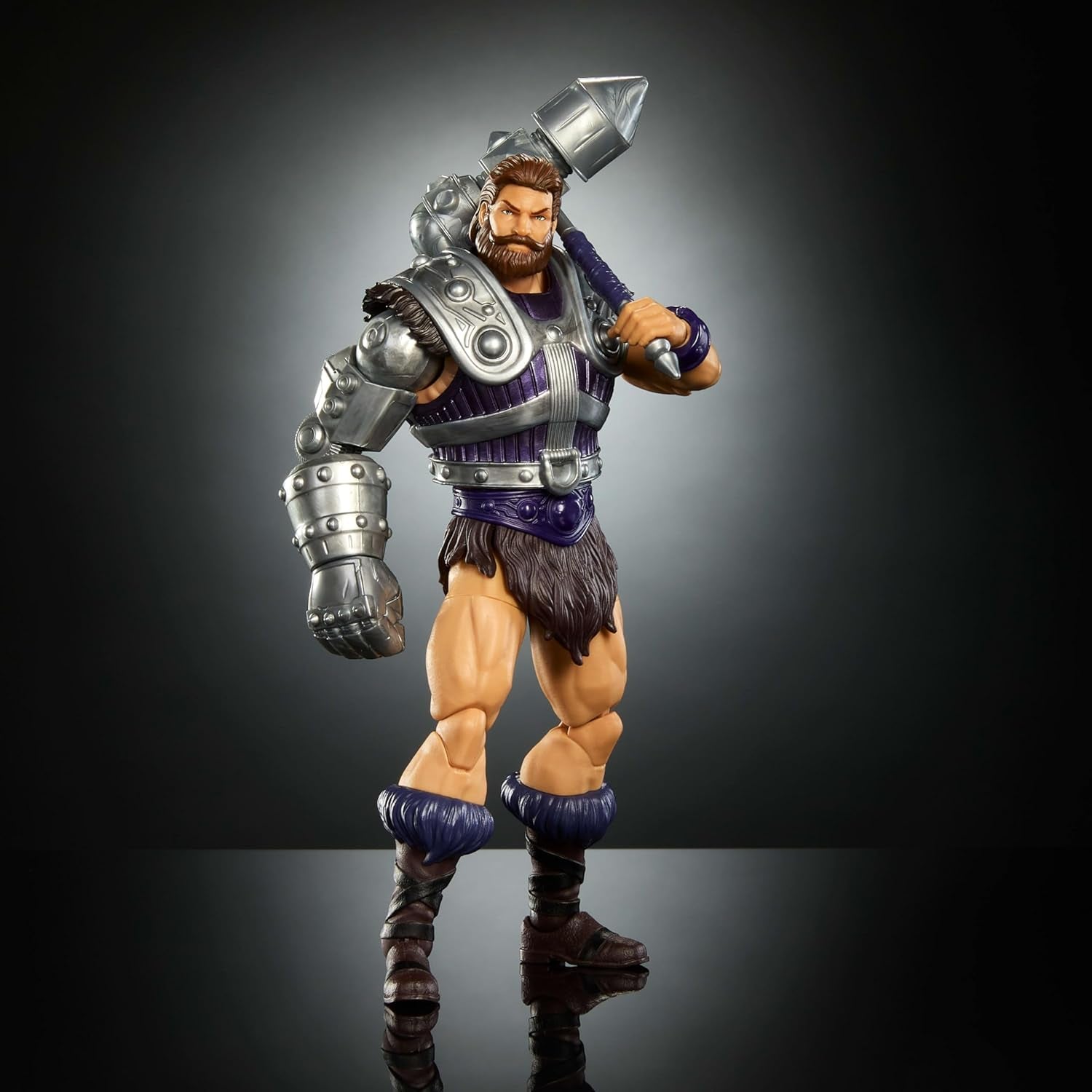 Figura de acción Masterverse de Masters of the Universe Aprox. 18 Cm, New Eternia Fisto, MOTU Toy Hero Con Puño De Hierro, 30 Puntos De Movimiento, JBP76, [Multicolor] Figuras de acción Naty Shop