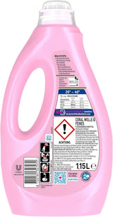 Coral detergente líquido delicado para lana y ropa delicada, 23 dosis, 1,15 litros Detergentes para ropa Naty Shop