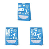 DIET-FOOD Arroz instantáneo Shirataki Konjac orgánico, bajo en carbohidratos, bajo en calorías, vegano, sin grasa, sin soja, sin gluten, apto para ceto, adelgazante, 300 gramos
