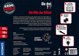 Los tres??? - Puzzle Crimen - La Villa de los Puzzles By KOSMOS 697976, 300 piezas, Brillan en la oscuridad, Con lámpara UV, Lectura, Puzzle, Resolución de puzzles, Puzzle de detectives Desde 10 años Puzzle Naty Shop