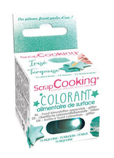 Scrapcooking - Colorante alimentario verde lima - Polvo de purpurina comestible para superficies - Para pasteles, galletas, macarrones, chocolate y dulce de azúcar - Verde lima - 4087