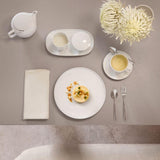 Villeroy & Boch - Taza de leche Afina 170 ml, blanca, apta para lavavajillas, microondas, jarra de leche, accesorio para café, jarra de cerámica, platillo, vajilla, porcelana Premium